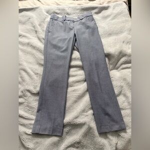 Ann Taylor Loft - Marisa fit Blue / Gray Tailored Pants - Size 0